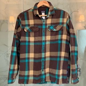 Patagonia Men's Long-Sleeved Fjord Flannel Shirt